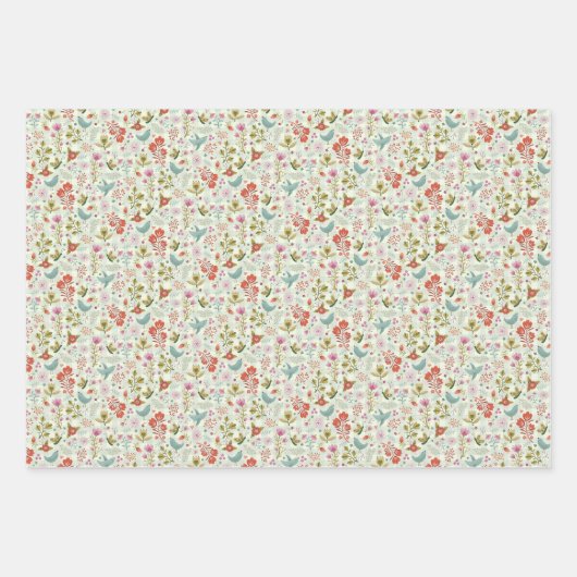 papier voor het verpakken van blauwvogels inpakpapier vel (Voorkant 3)