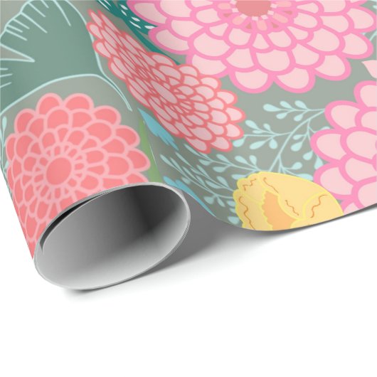 papier voor het verpakken van bloemen (Rol Hoek)