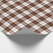 Papier voor het verpakken van bruin en wit betonne (Hoek)