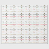 Papier voor het verpakken van cadeautjes of voor h (Vlak)