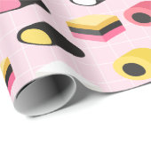 Papier voor het verpakken van consumptie-snoep (Rol Hoek)