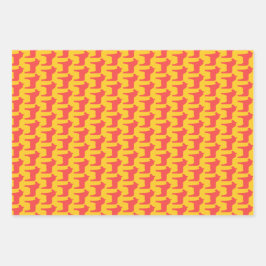 Papier voor het verpakken van Dala Horse Inpakpapier Vel