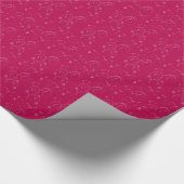 Papier voor het verpakken van Fuschia (Hoek)
