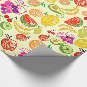 Papier voor het verpakken van gemengde vruchten (Hoek)