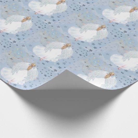 Papier voor het verpakken van geverfde engel en st (Hoek)