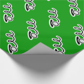 Papier voor het verpakken van golfthema's (Hoek)