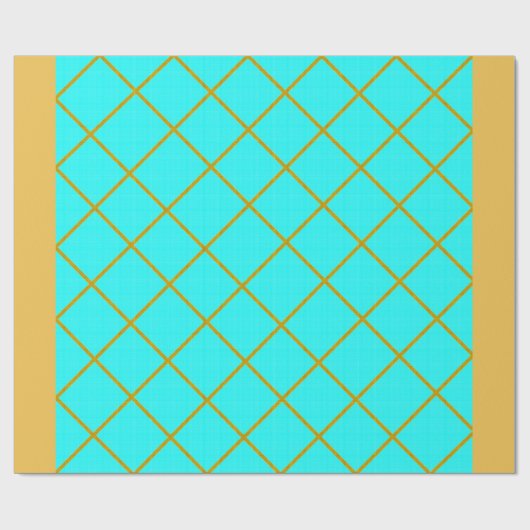 Papier voor het verpakken van goud en turbulenties (Vlak)