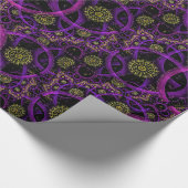 Papier voor het verpakken van goudbloemperken (Hoek)