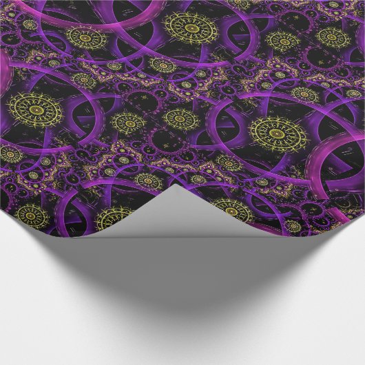 Papier voor het verpakken van goudbloemperken (Hoek)