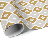 Papier voor het verpakken van gouden, zilverkleuri (Rol Hoek)