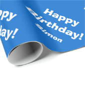 Papier voor het verpakken van Happy Birthday | naa (Rol Hoek)