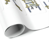 Papier voor het verpakken van karte Napoletaan (Rol Hoek)