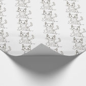 Papier voor het verpakken van Kat (Hoek)