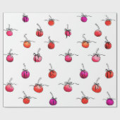 papier voor het verpakken van kersencadeaus (Vlak)