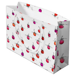 papier voor het verpakken van kersencadeaus groot cadeauzakje