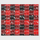 Papier voor het verpakken van kerstbuffels (Vlak)