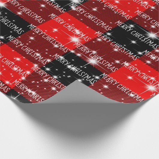 Papier voor het verpakken van kerstbuffels (Hoek)