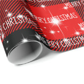 Papier voor het verpakken van kerstbuffels (Rol Hoek)