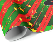 Papier voor het verpakken van kerstkat (Rol Hoek)