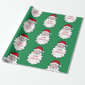 Papier voor het verpakken van kerstkerstkerstkerst (Uitgerold)