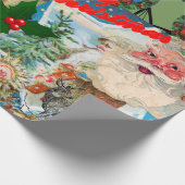 Papier voor het verpakken van kerstkerstkerstkerst (Hoek)