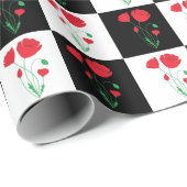 papier voor het verpakken van klaproos (Rol Hoek)