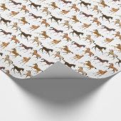 Papier voor het verpakken van kleine paarden (Hoek)