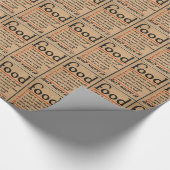 Papier voor het verpakken van levensmiddelen (Hoek)