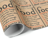 Papier voor het verpakken van levensmiddelen (Rol Hoek)