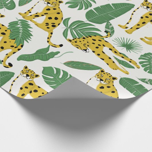 Papier voor het verpakken van luipaarden (Hoek)