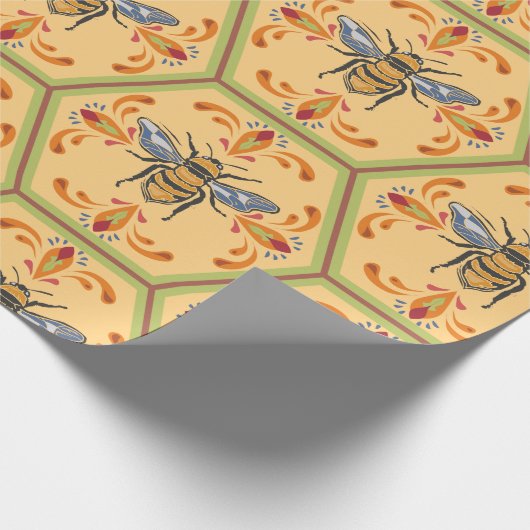 Papier voor het verpakken van mankebijen (Hoek)