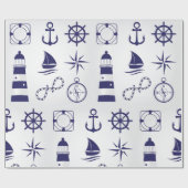 Papier voor het verpakken van mariene elementen (Vlak)