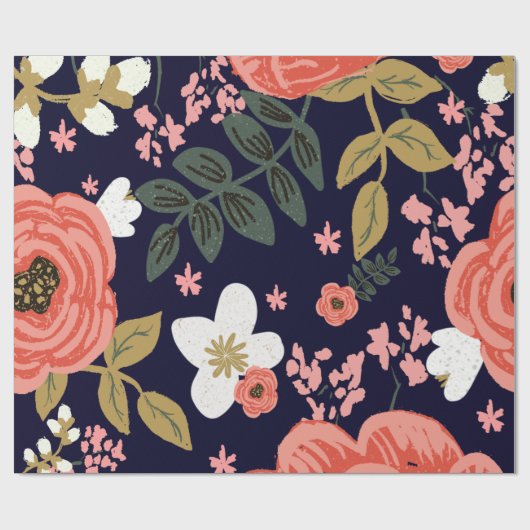 Papier voor het verpakken van marinekoraal koraal (Vlak)