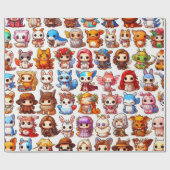 papier voor het verpakken van mini-Cartoons (Vlak)