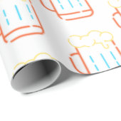 papier voor het verpakken van neonfiguren (Rol Hoek)