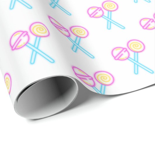 papier voor het verpakken van neonfiguren (Rol Hoek)