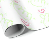 papier voor het verpakken van neonfiguren (Rol Hoek)