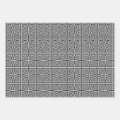 papier voor het verpakken van optische illusies inpakpapier vel (Voorkant 3)