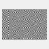 papier voor het verpakken van optische illusies inpakpapier vel (Voorkant)