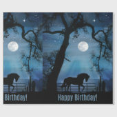 Papier voor het verpakken van paardenbont (Vlak)