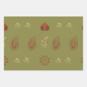 Papier voor het verpakken van paisley inpakpapier vel (Voorkant 3)