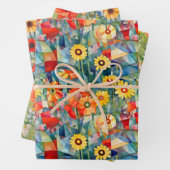 Papier voor het verpakken van papavers inpakpapier vel (In situ)