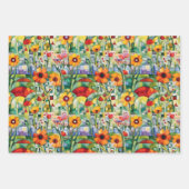 Papier voor het verpakken van papavers inpakpapier vel (Voorkant 2)