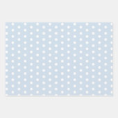 Papier voor het verpakken van pasta's, blauw inpakpapier vel (Voorkant 3)