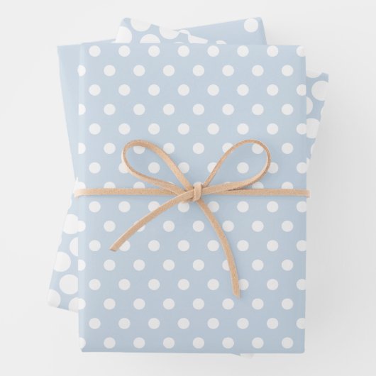 Papier voor het verpakken van pasta's, blauw inpakpapier vel (In situ)