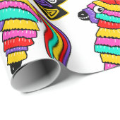 Papier voor het verpakken van piñata-patroon van D (Rol Hoek)