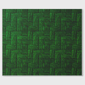 papier voor het verpakken van smaragdgroene blokke (Vlak)