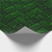 papier voor het verpakken van smaragdgroene blokke (Hoek)