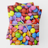 Papier voor het verpakken van snoepjes in kleur inpakpapier vel (In situ)