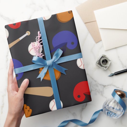 Papier voor het verpakken van spellen voor honkbal (Geschenken)
